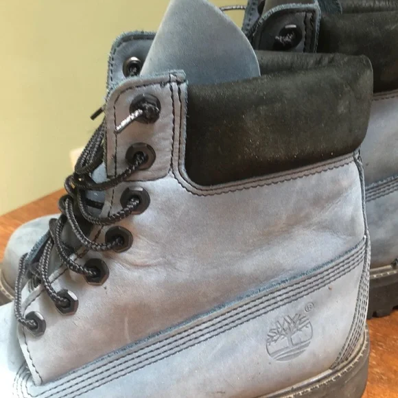 Men’s timberland size 8 blue excellent condition - Picture 2 of 4